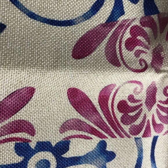 NWOT Pillow Cover for 16"x16" pillow.  Burlap look fabric.  Accent decoration - Picture 3 of 9